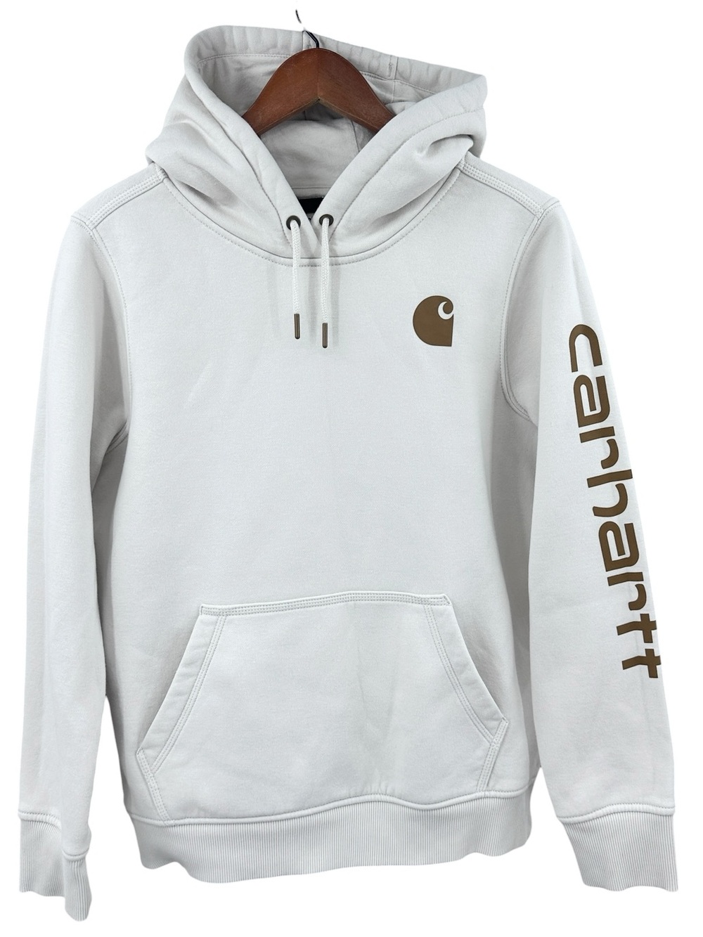 CARHARTT Hoodie Sweatshirt Clarksburg Graphic Sleeve Pullover - Picture 1 of 7